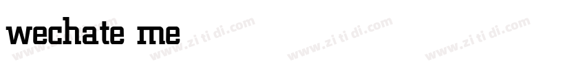 wechate medium字体转换